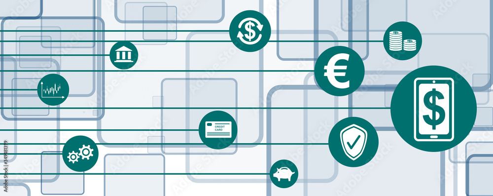 Concept of mobile banking Concept of mobile banking
