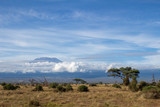 Kilimanjaro Killimandscharo Kenia Kenya Amboseli Nationalpark Landscape 