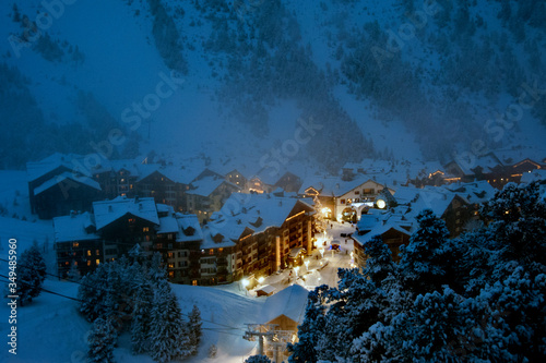 Arc 1950, Les Arcs, Savoie, French Alps, France, Europe photo