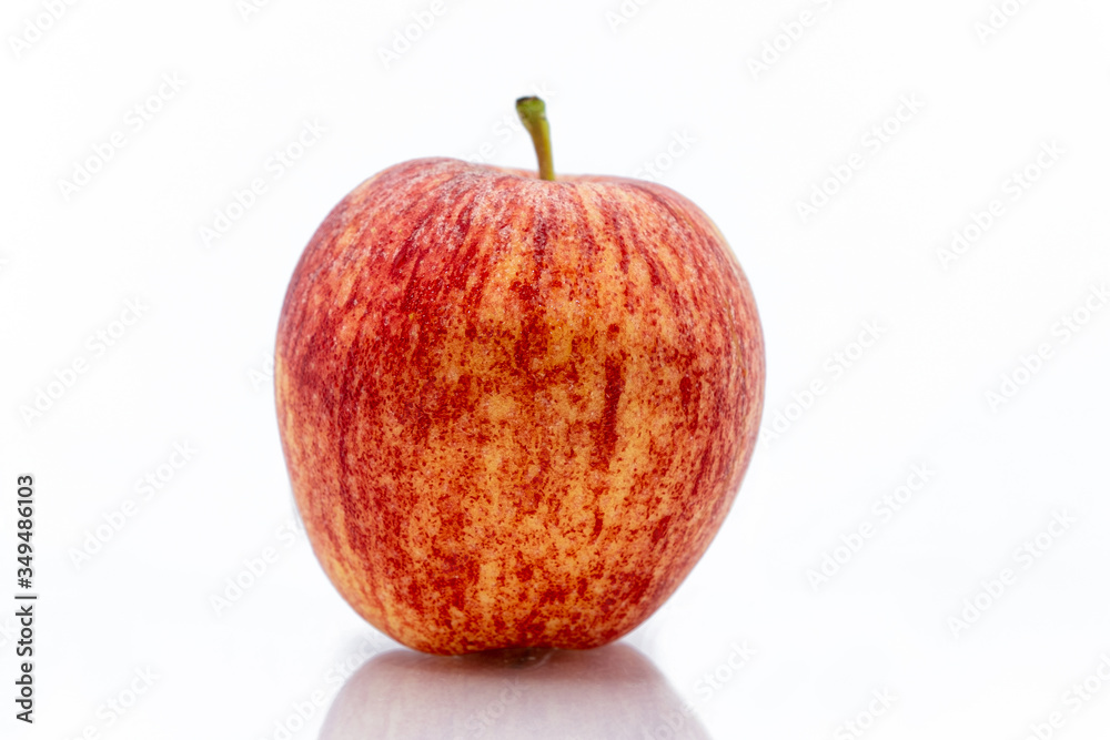 Red apple isolated on a white background, Apples are one of the most popular fruits for health benefits. Red apple isolated on a white background, Apples are one of the most popular fruits for health benefits.