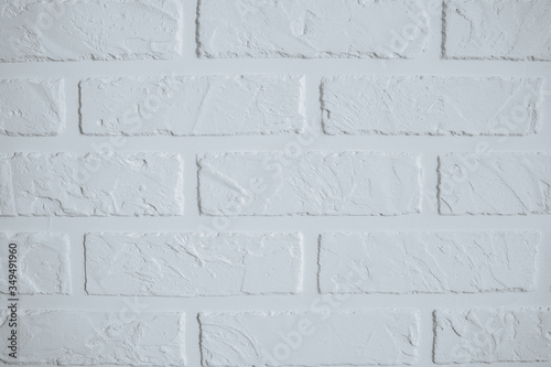 Light wall with brickwork. Background