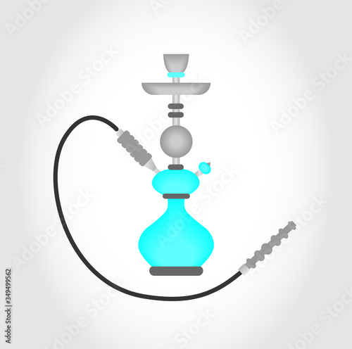 Hookah, Shisha, Nargila, Hubbly Bubbly - Vector Illustration Isolated