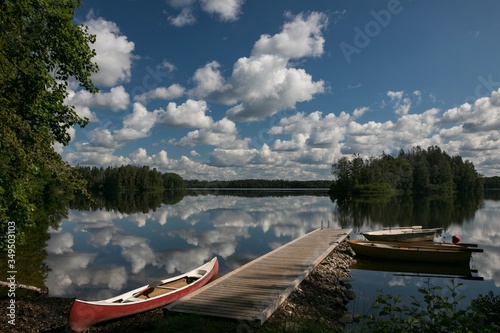 gorgeous lake in Sweden