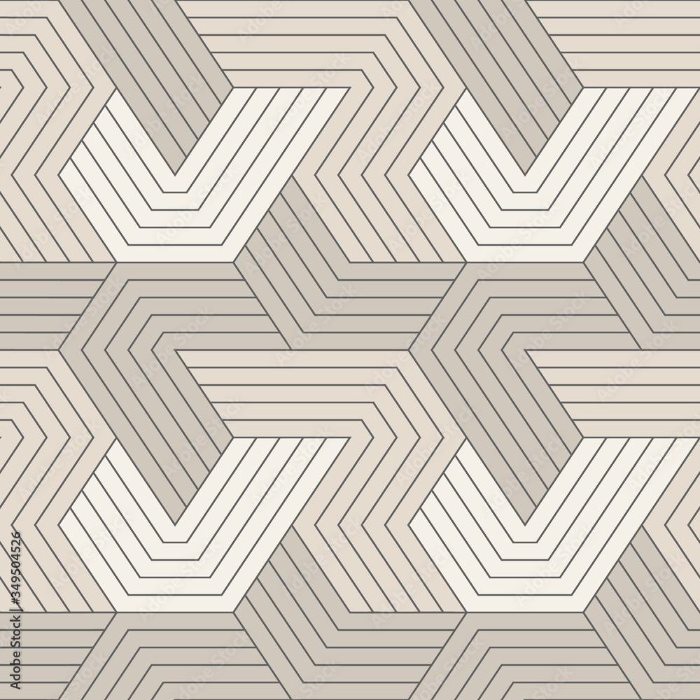 Vector seamless pattern. Seamless pattern with symmetric geometric lines. Repeating geometric tiles. Vector seamless pattern. Seamless pattern with symmetric geometric lines. Repeating geometric tiles.