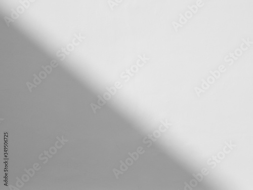 abstract light on white wall with shadow