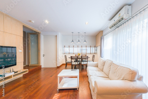 Beautiful modern living room in Apartment