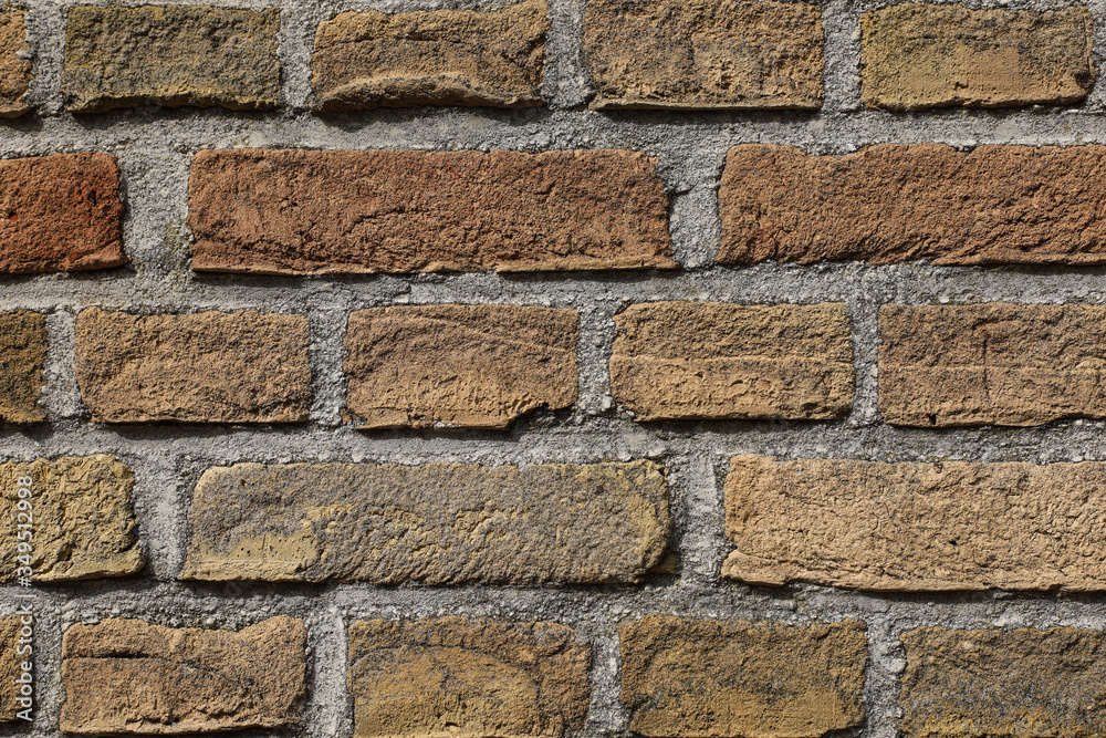 A brick red wall, abstract wallpaper A brick red wall, abstract wallpaper