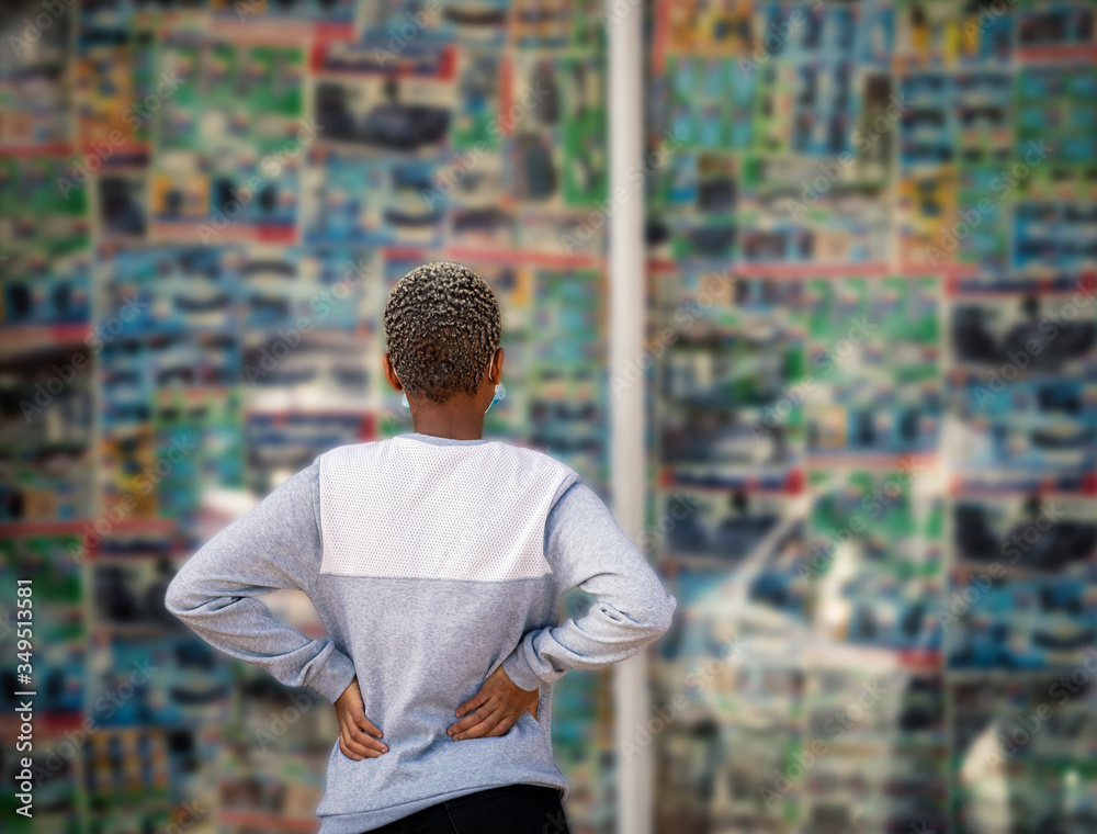Fototapeta premium African woman
