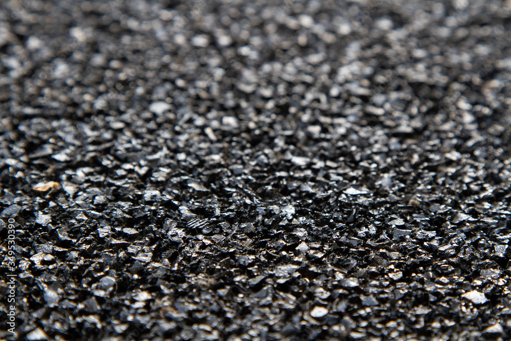 Black small-grained gravel sand Black small-grained gravel sand