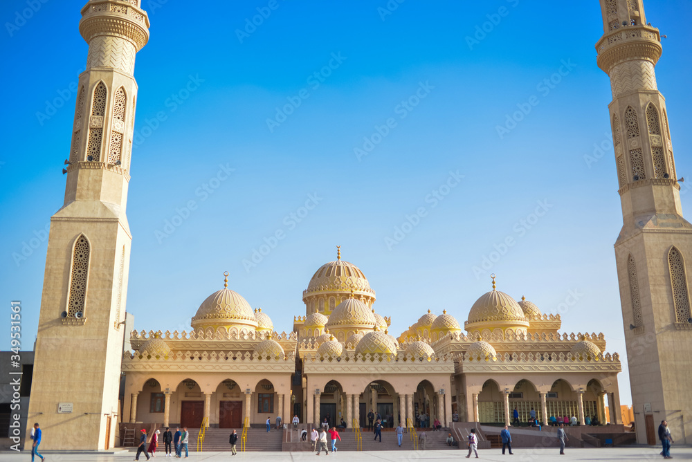 Fototapeta premium Mosque in Hurghada Egypt religion