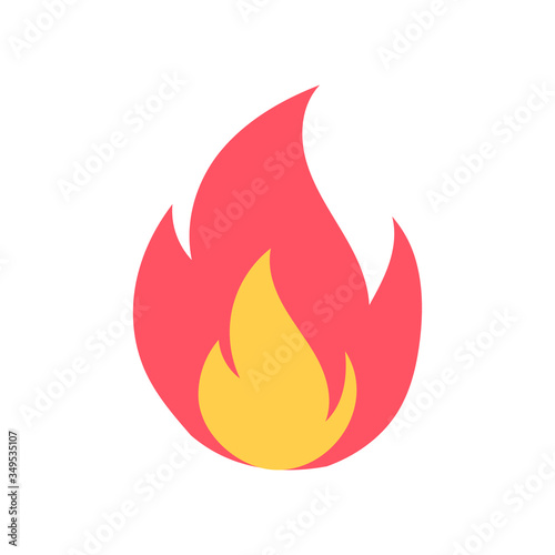 vector fire icon