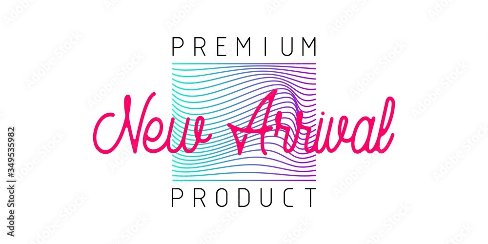 Premium Product New Arrival Tag Quality Production Badges, clothing tags, elegant line design