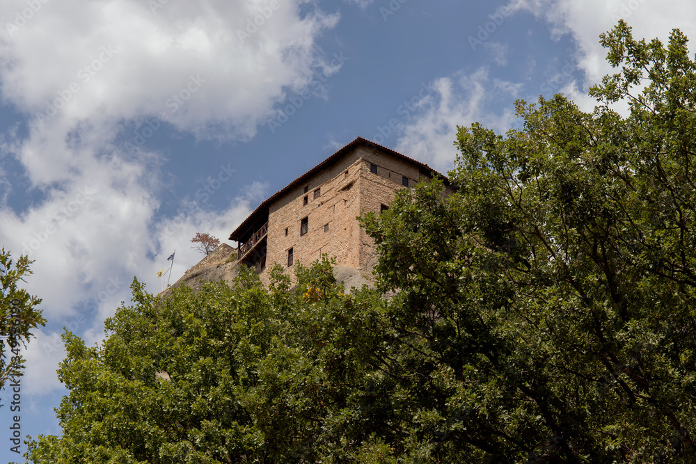 Monastery in the mountains of Greece