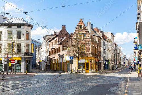 Meir Street Antwerp Belgium photo
