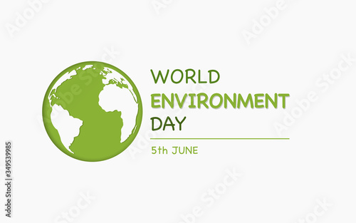 World Environment day, earth day and eco friendly concept, Vector illustration
