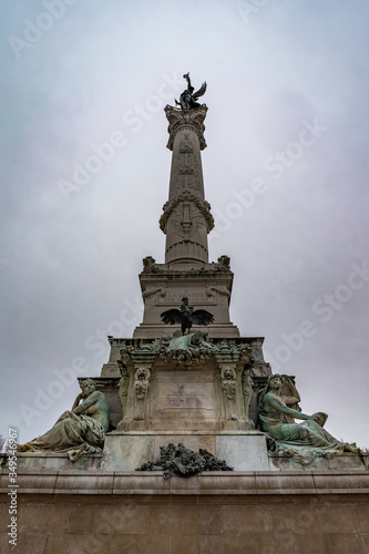 Monument aux Girondins in Bordeaux, France