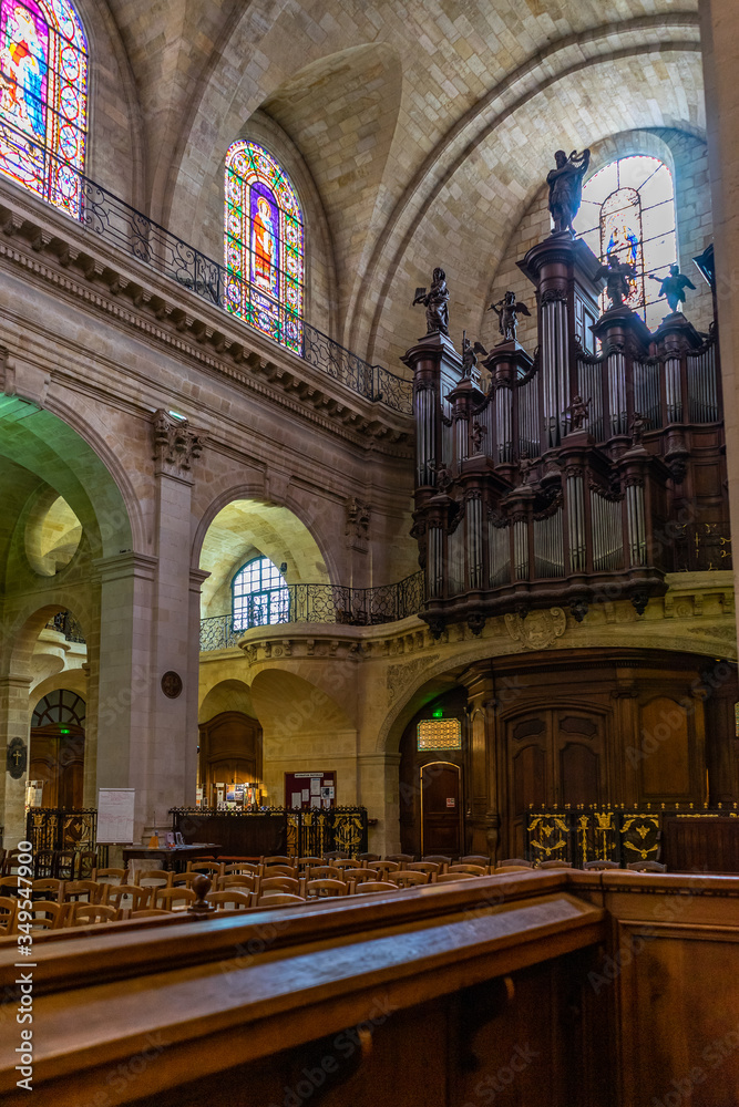 Eglise Notre Dame church in Bordeaux, France
