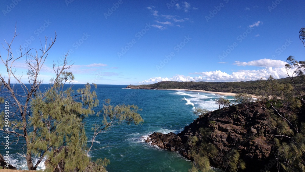 View of Hell's gate, Noosa, Australia
