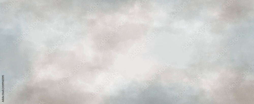light gray watercolor background hand-drawn with copy space for text with soft lightand light gray watercolor background hand-drawn with copy space for text with soft lightand