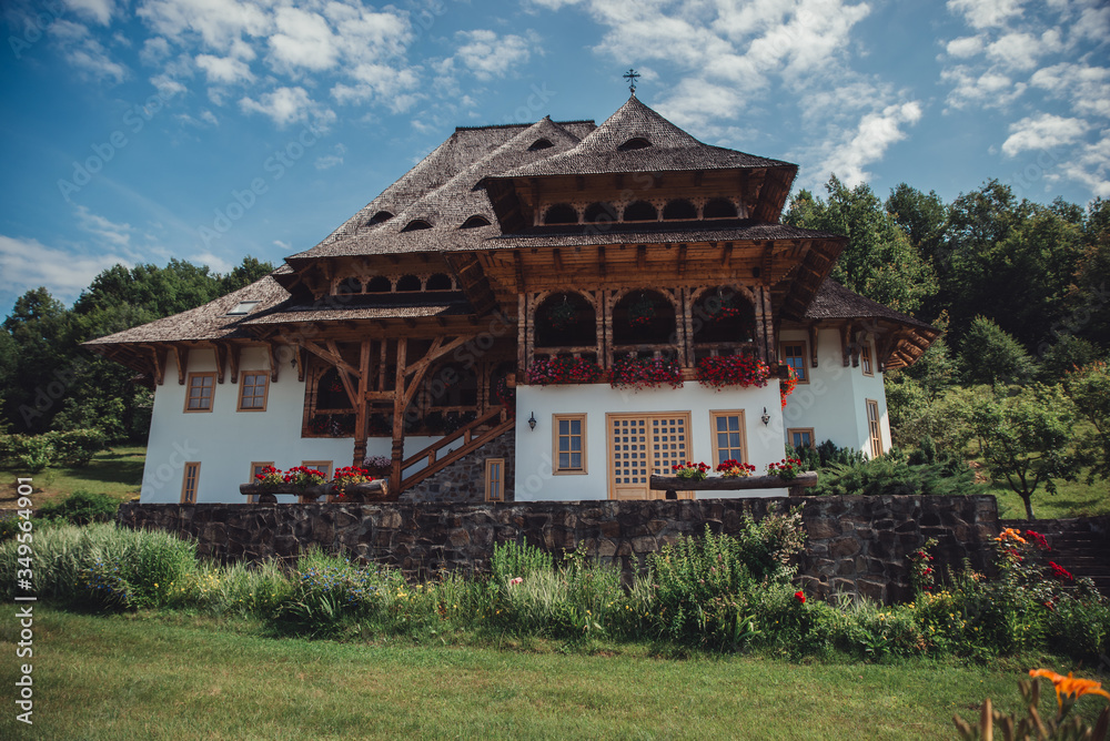 wooden monastery 