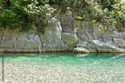 Griechenland - Zagori - Vikos Schlucht - Fluss Vikos photo