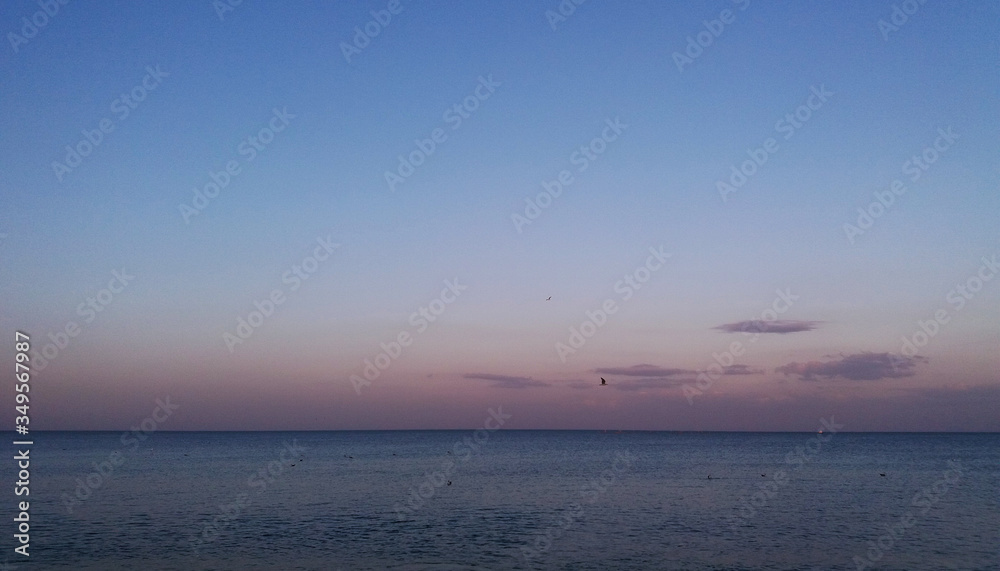 Fototapeta premium Sunset on the beach