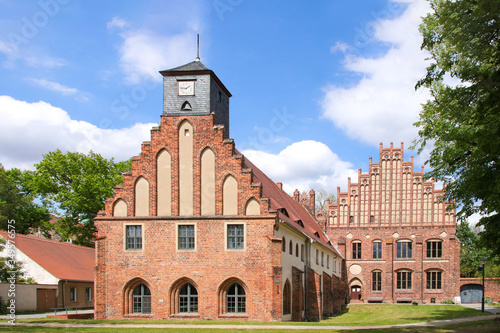 The famous Zinna Abbey  Kloster Zinna  in federal state Brandenburg - Germany