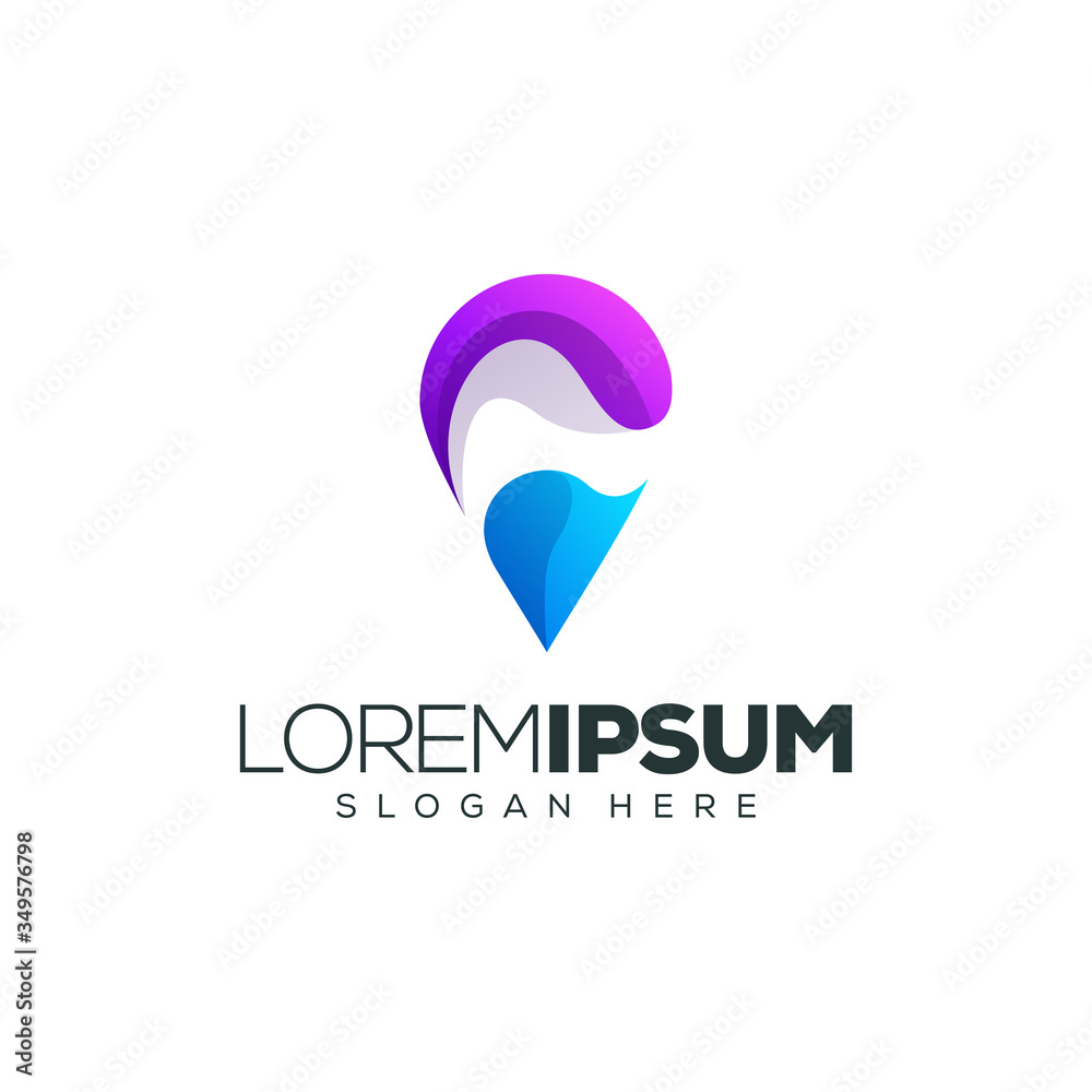 location logo design vector illustration location logo design vector illustration