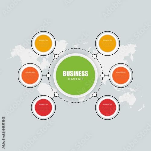 Creative Business Infographic Element Premium Vector