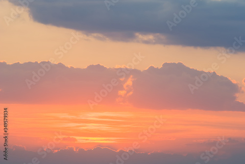 red dramatic sunset cloudy sky background