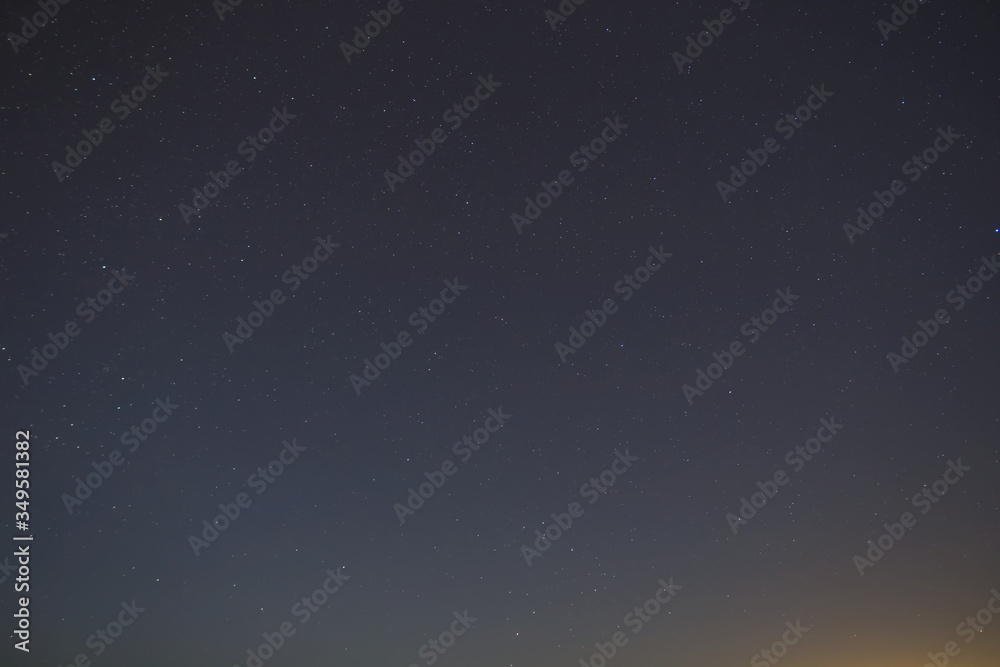 night dark starry sky natural background