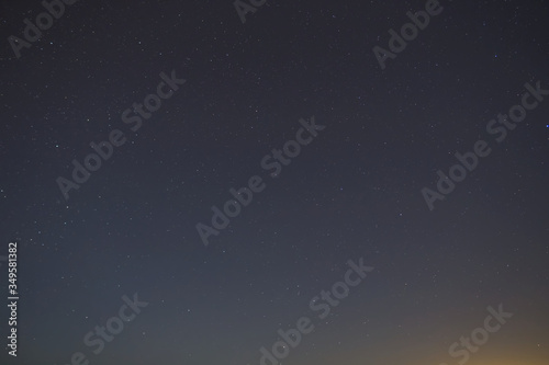 night dark starry sky natural background