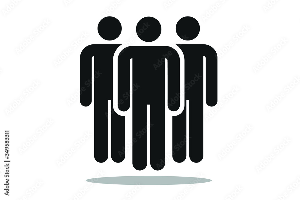 avoid crowd icon. corona virus protection icon avoid crowd icon. corona virus protection icon