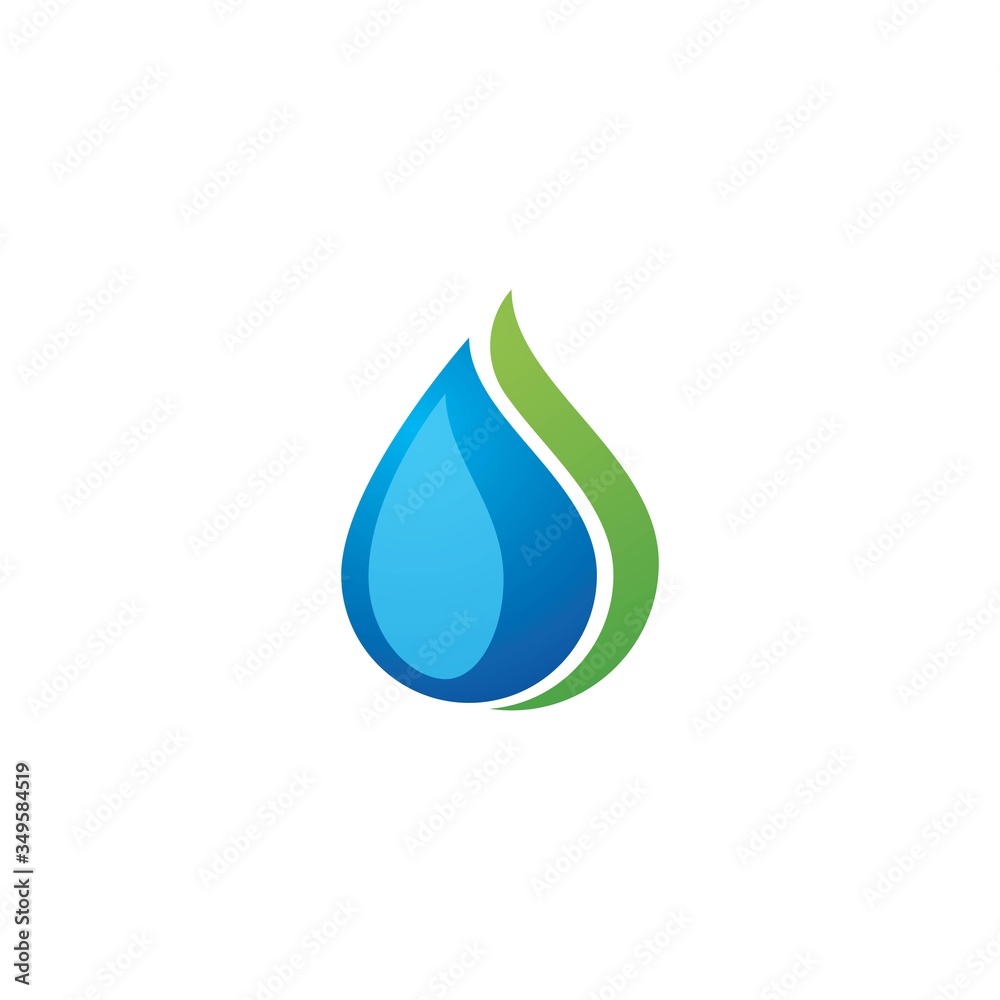 Water drop Logo Water drop Logo