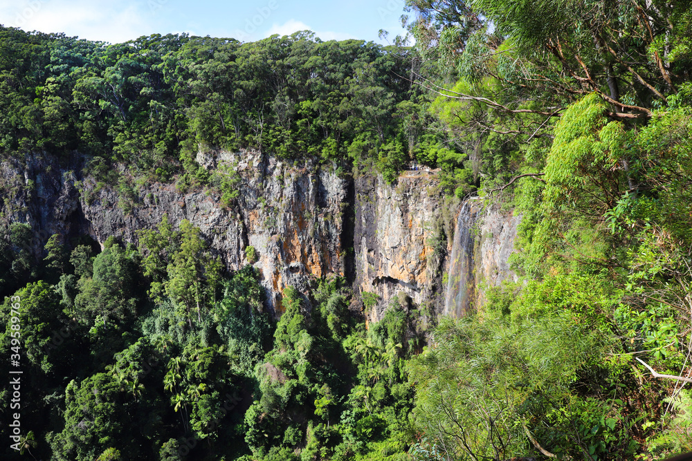 Cliffs in Rainforest