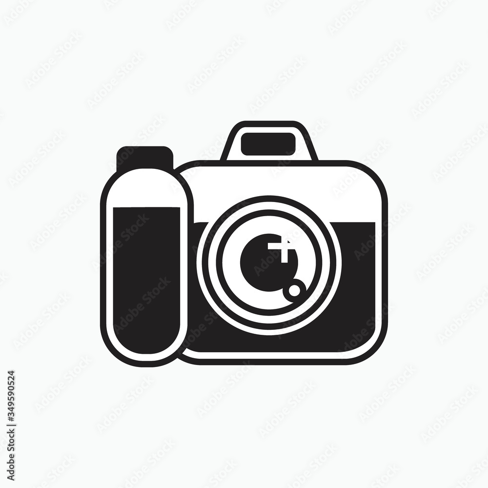 digital camera icon or logo isolated sign symbol vector illustration - Collection of high quality black style vector icons digital camera icon or logo isolated sign symbol vector illustration - Collection of high quality black style vector icons
