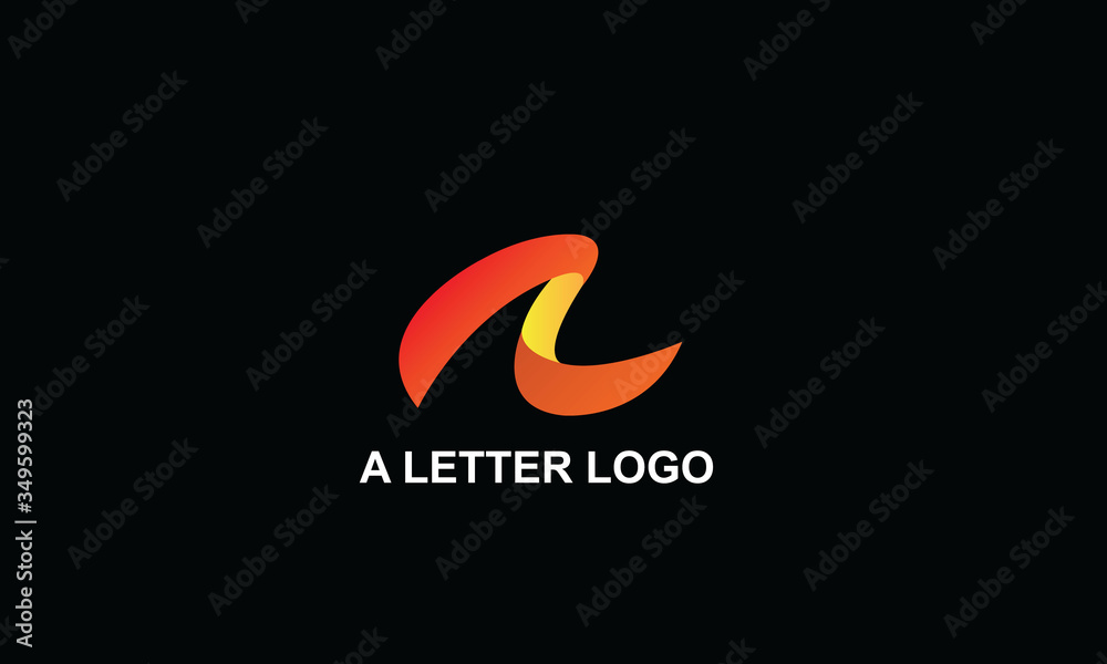 Fototapeta premium A letter logo