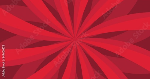 Animation of an abstract colorful background that rotates clockwise
