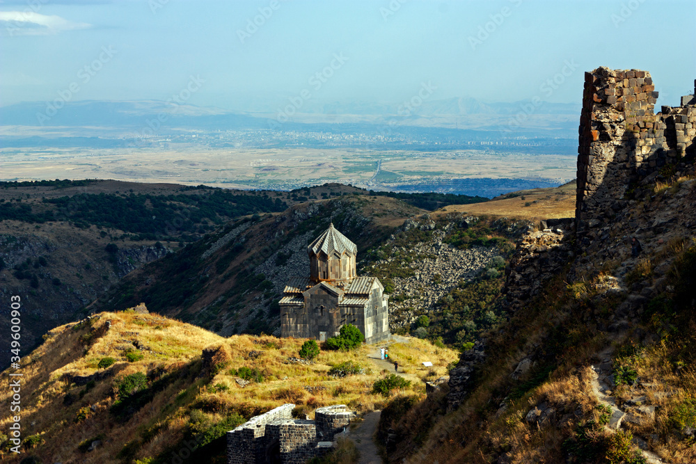 Vagrmashen Church was founded in XI century castle near the Armenian Amberd, located on the hillside Aragats.