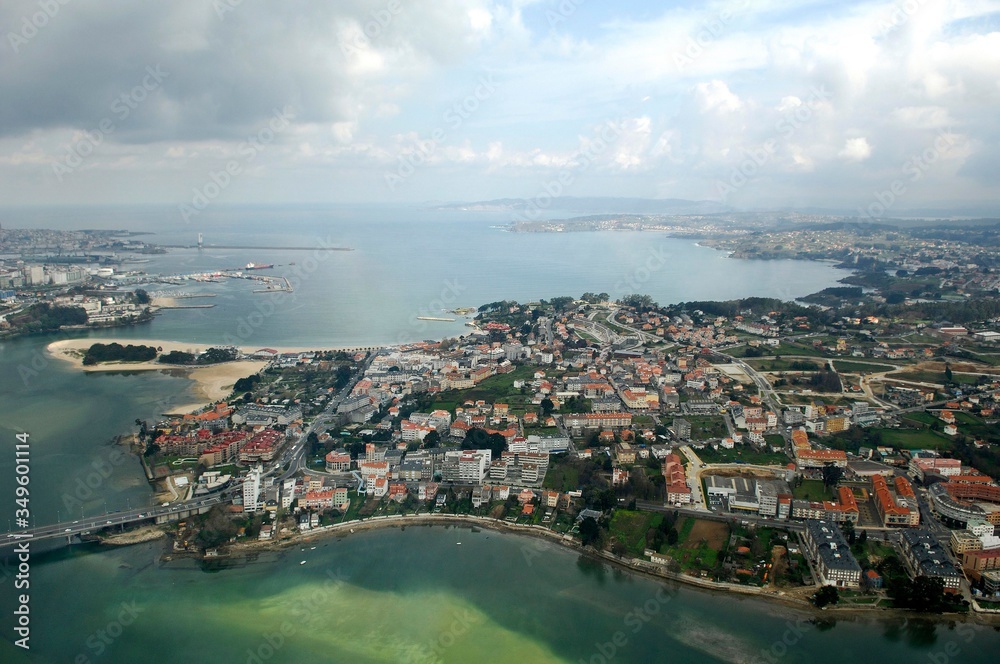 aerial views from Oleiros helicopter