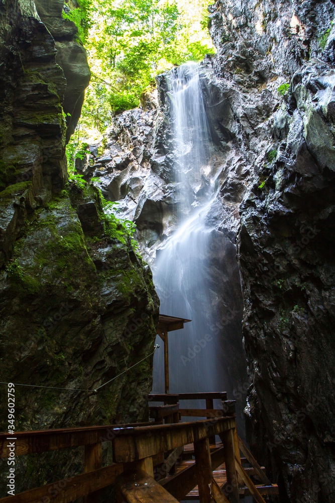 Wąwóz Sigmund-Thun Klamm, wodospad - Kaprun, Austria