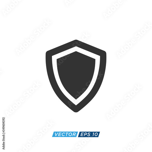 Free Download Shield Protection Icon Design Vector - GFXLoad