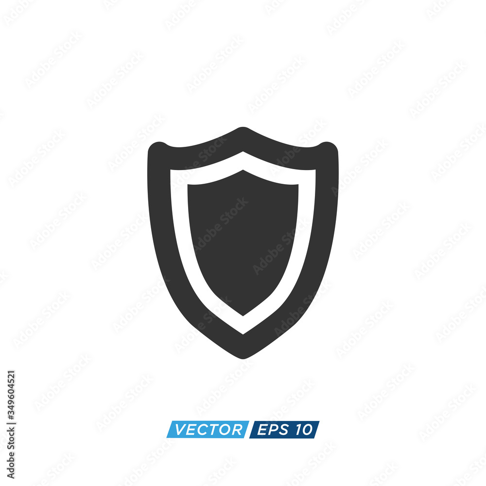 Shield Protection Icon Design Vector Shield Protection Icon Design Vector