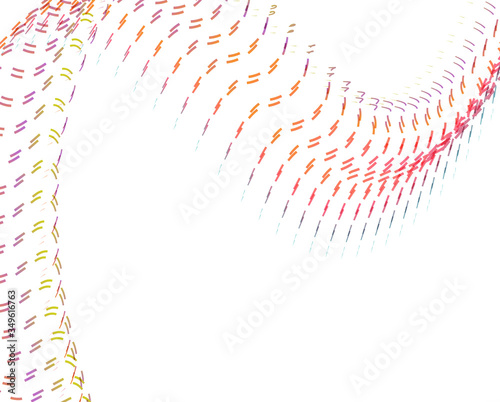 Abstract background blend wave line design for Wallpaper, Banner, Background, Card, Book Illustration, landing page