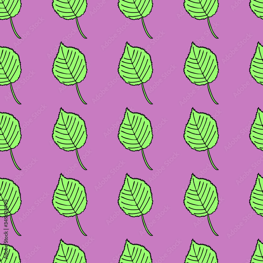 Leaves seamless pattern Leaves seamless pattern