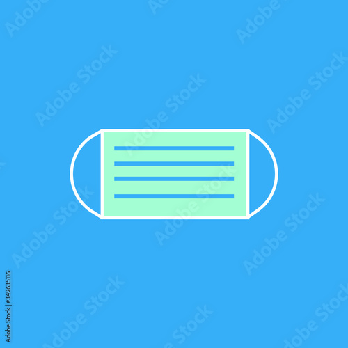 facial cover mask protection sign icon
