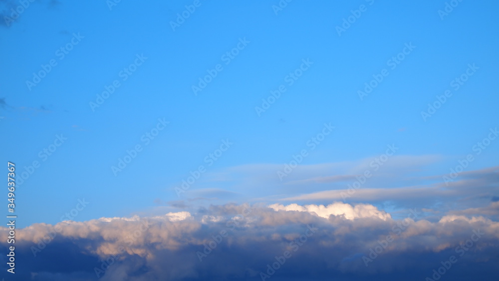 Fototapeta premium sky blue clouds background 