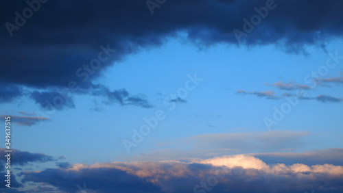 sky blue clouds background 