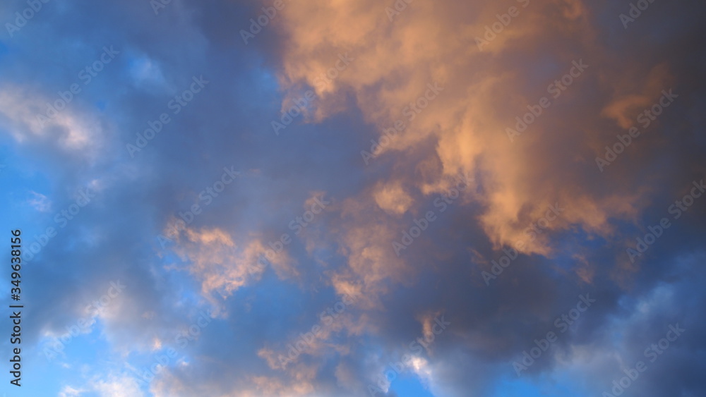 sky blue clouds background
