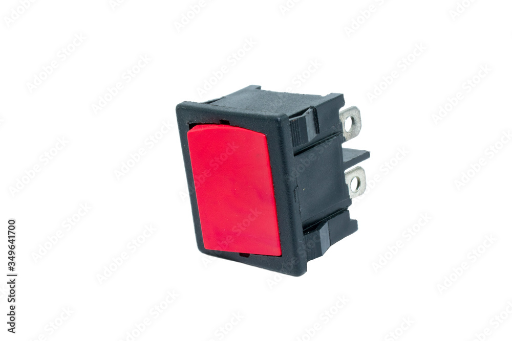 Red Black 6 pin Toggle switch isolated Red Black 6 pin Toggle switch isolated